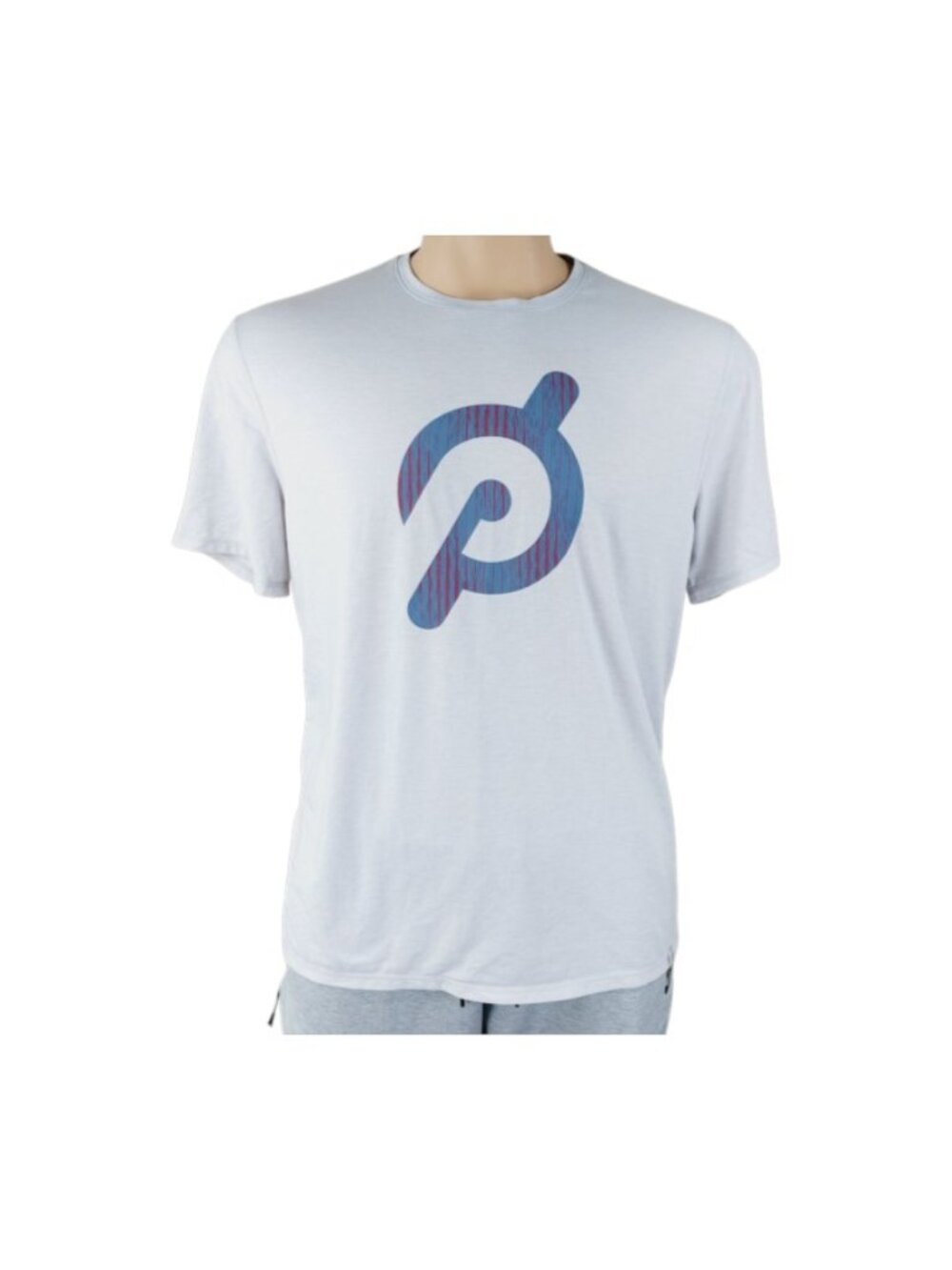 Peloton Men's Slate Gray Signature Short Sleeve Casual T-Shirt Size L